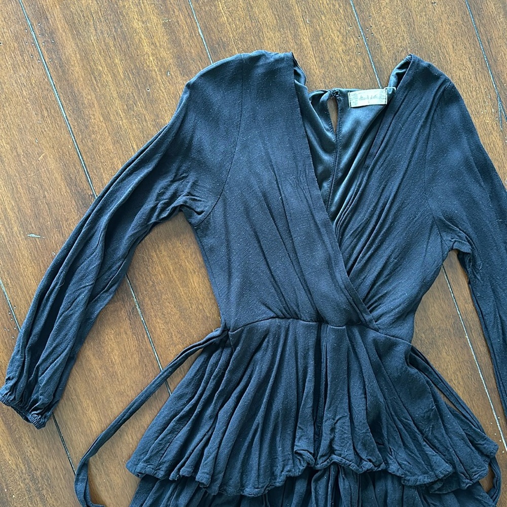 Altar’d State black peplum top